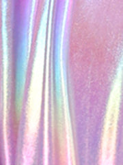 Holographic Party Shiny Lightweight Zipper Hooded Metallic Jacket
