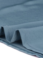 Casual Office Blouse 3/4 Sleeve V Neck Satin Shirt