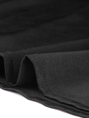 Casual Office Blouse 3/4 Sleeve V Neck Satin Shirt