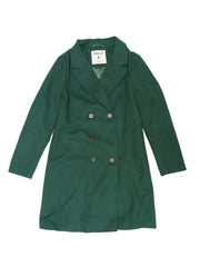 Notched Lapel Double Breasted Outwear Winter Long Coat