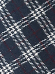 Vintage Plaid Tartan Elastic Waist Knee Length A-Line Skirt