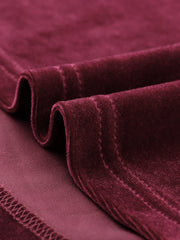 Turtleneck Velvet Top Long Sleeve Work Shirt Basic Velour Blouse