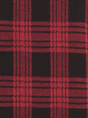 Plaid Sleeveless Fit and Flare Houndstooth Work Dress