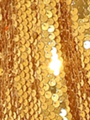 Sequin Long Sleeve Zipper Up Collarless Glitter Bomber Jacket