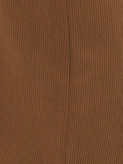 Corduroy Overall Scoop Neck Sleeveless Button Pinefore Dress