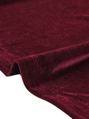 Cocktail Party Open Front Cardigan Long Sleeve Cropped Velvet Shrug