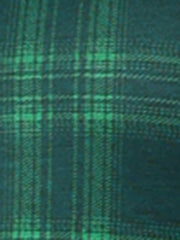 Plaid Zipper Front Party Strap Sleeveless Tube Mini A-Line Dress