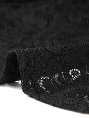 Lace Cardigan Stand Collar Short Elegant Shrug