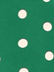 Polka Dot Short Puff Sleeve Button Up Peter Pan Collar Blouse