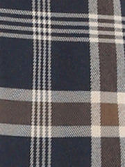 Plaid Notched Lapel One Button Houndstooth Blazer Jacket