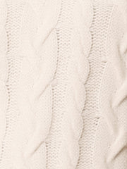 Turtleneck Twist Solid Color Knit Pullover Sweater Vest