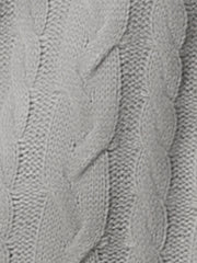 Turtleneck Twist Solid Color Knit Pullover Sweater Vest