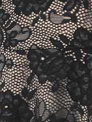 Lace Peplum Elegant Sweetheart Neck Sleeveless Blouse