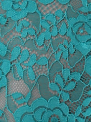 Elegant Sheer Floral Lace Cropped Bolero Shrug
