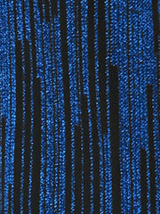 Party Glitter 3/4 Sleeve Shiny Striped Metallic Tops
