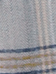 Plaid Notched Lapel One Button Houndstooth Blazer Jacket