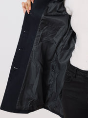 Winter Classic Outwear Overcoat with Pockets Single Breasted Coat