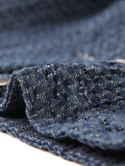 Flap Pocket Washed Buttoned Denim Jacket Vest