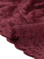 Elegant Sheer Floral Lace Cropped Bolero Shrugs