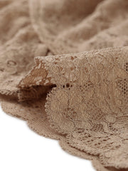 Elegant Sheer Floral Lace Cropped Bolero Shrugs