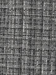 Tweed Plaid Long Sleeves Notched Lapel Open Front Blazer Jacket