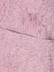 Fluffy Collar Warm Winter Cropped Faux Fur Coat