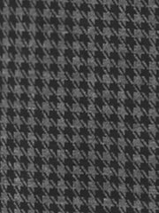 Work Office 3/4 Sleeve Boat Neck Houndstooth Printed Top Blouse