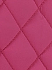 Casual Zip Up Raglan Long Sleeve Quilted Bomber Jacket