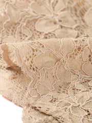 Sheer Floral Elegant 3/4 Sleeve Lace Shrug