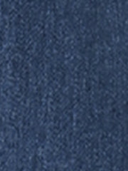 Denim Raw Hem Button Down Midi Jeans Skirt