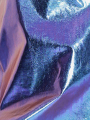 Metallic Sleeveless One Shoulder Party Disco Holographic Dress