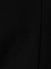 Draped Collar 3/4 Sleeve Ruffle Classic Open Front Jacket Blazer