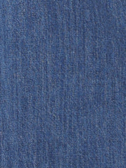 Casual High Waisted Flap Pocket A-Line Long Denim Jean Skirt