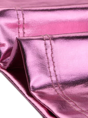 Metallic Shiny Party Tank Top Deep V Camisole Tops