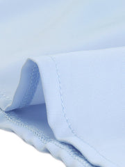 Work Office Blouse Button Up Long Sleeve V Neck Chiffon Shirt