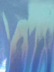 Holographic Long Sleeve Lightweight Zipper Metallic Jacket