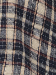Cotton Classic Button Down Plaid Short Sleeve Shirt