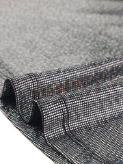 Metallic Glitter Shiny Long Sleeve Sparkly Party Blouse