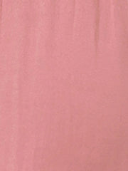 Midi Solid Elastic Waist Flare Tiered Long Pockets A-Line Skirt