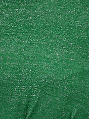 Party Glitter Cut Out Front Sleeveless Slim Fitted Crop Tank Top