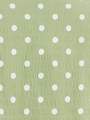 Short Sleeve Tops Vintage Polka Dots Button Up Shirt