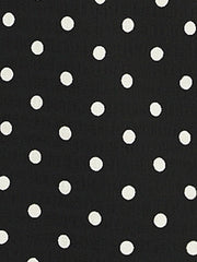 Short Sleeve Tops Vintage Polka Dots Button Up Shirt