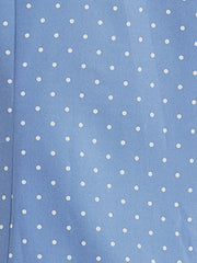 Peter Pan Collar Vintage Polka Dots Short Sleeves Blouse