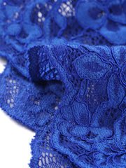 Sheer Floral Elegant 3/4 Sleeve Lace Shrug