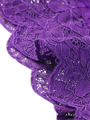 Sheer Floral Elegant 3/4 Sleeve Lace Shrug