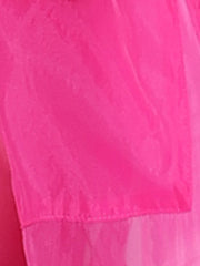 Sheer Zip Up Long Sleeve See Through Bomber Jacket