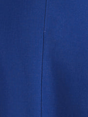 Side Zipper High Waist Elegant Flared A Line Midi Skirt