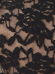 Floral Lace Long Sleeve Open Front Cropped Bolero Shrugs