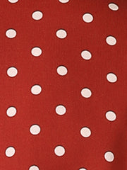 Summer Polka Dots Top Bow Tie V Neck Ruffled Cap Sleeve Office Blouse
