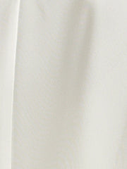 2 Pieces Collarless 3/4 Sleeves Blazer and Pencil Skirt Office Work Business Suit Set